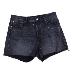 Levis Studded Wedgie 3" Inseam Shorts